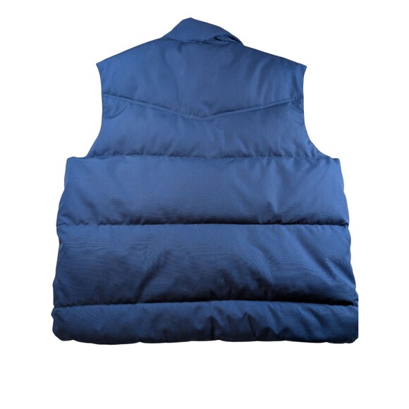 VTG 70's Campus RARE Winter Vest Down/Feather Filling Mens L Retro - Picture 2 of 7
